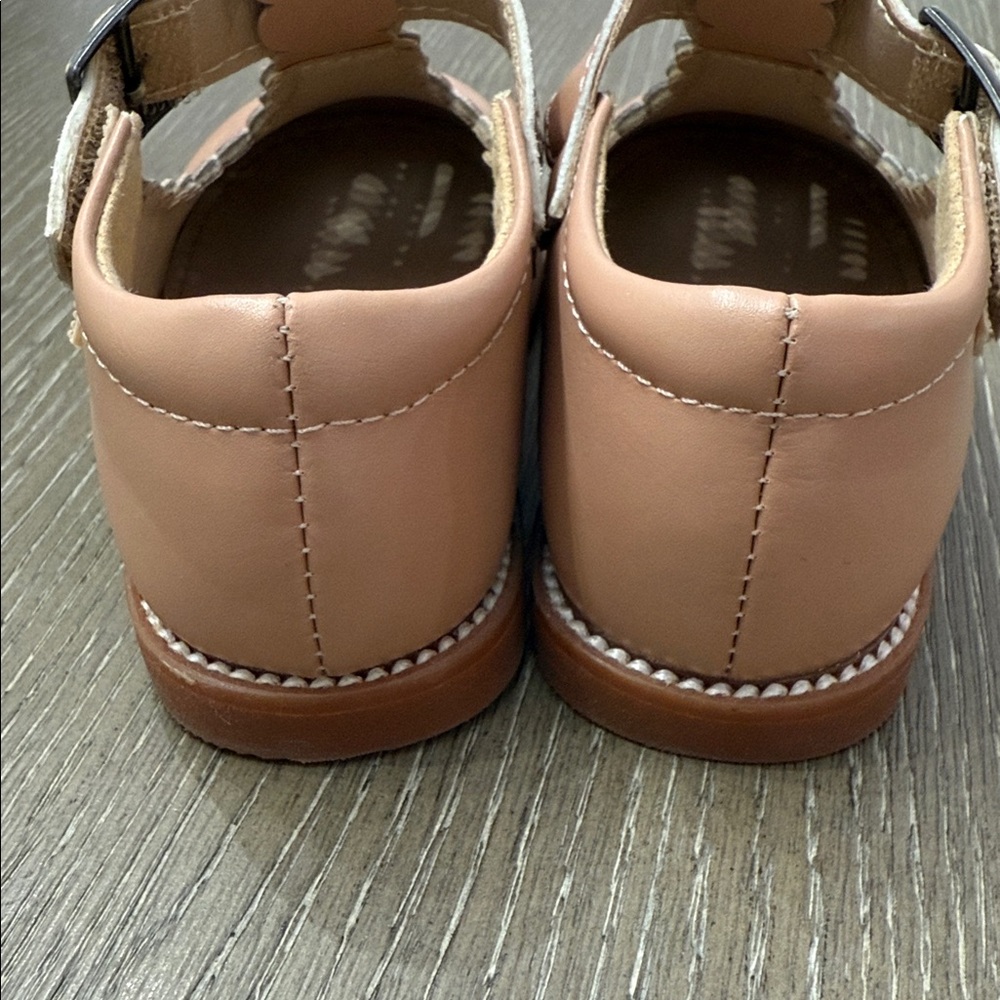 Felix & Flora Toddler School Shoes (Nude) - Picture 3 of 9
